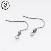 304 Stainless Steel Earring Hooks, Stainless Steel Color, 20x21.5x3mm, Hole: 2mm, Pin: 0.8mm 2024 - buy cheap