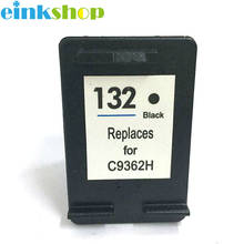 Einkshop compatible for hp 132  Ink cartridge  for hp Officejet 6213 Deskjet 5443 D4163 Photosmart 2573 C3183 D5163 printer 2024 - buy cheap