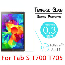 2.5D Explosion-Proof Toughened Tempered Glass For Samsung Galaxy Tab S 8.4 T700 T705 8.4" Film Clear HD Screen Protect Cover 9H 2024 - buy cheap