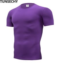 Summer new casual women's short sleeve T-shirt men and women's pure color o collar fitness T-shirt street casual 2019 2024 - buy cheap