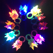 Gafas de baile con luz Led para niños, anillos parpadeantes suaves, iluminación nocturna, juguete barato con batería, 30 unids/lote 2024 - compra barato