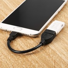 USB Female to Micro USB 5 Pin Male Adapter Host OTG Data Loader Charger Charging Cable USB OTG for Samsung 2024 - buy cheap