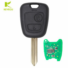 KEYECU-llave remota de 2 botones F0b, Chip ID46 de 433MHz para Peugeot Partner Expert Boxer SX9 Blade 2024 - compra barato