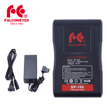 Falcon Eyes BP-160L 10500mAh 14.8V V Mount Battery with Adapter Charger for RX-12TD RX-18TD RX-24TDX 2024 - buy cheap