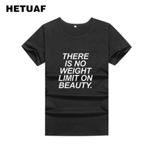 Hestuaf camiseta básica feminina com estampa e letras, camiseta engraçada feminina com limite de peso, 2018 2024 - compre barato