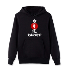 Spring autumn Fashion Men Karate sweatshirts Cotton Funny Fleece Karate Hoodies Homme Camisetas Cool Tops Streetwear 2024 - buy cheap