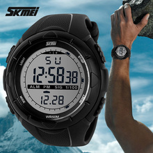2017 New Skmei Brand Men Sports Watches LED 50M Dive Swim Dress Fashion Digital Military Watch Student Outdoor Wristwatches 2024 - buy cheap
