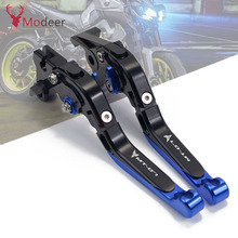 For Yamaha MT07 FZ07 Mt-07 2014 2015 2016 2017 2018 2019 2020 Adjustable Foldable Extendable Motorbike Brakes Clutch Levers 2024 - buy cheap