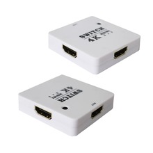 Interruptor HDMI de 3 a 1 4K 2160P para PS4, conmutador divisor de Audio y vídeo, Hub para TV HD, amplificador HDMI, Mini conmutador, 1 unidad 2024 - compra barato
