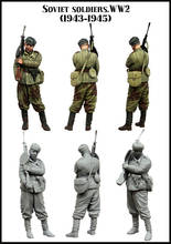 [tuskmodel] 1 35 scale resin model figures kit soviet E138 2024 - buy cheap