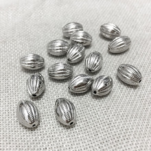 Accessories Choker Necklace Findings Earrings Corrugated Oval Charms Pentants Connector Bracelet Acrylic Beads Spacer Striped 2024 - buy cheap