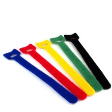 12*200 12 x 200mm black white red yellow blue green Hot Nylon Reusable Cable Ties with Eyelet Holes 0.5'' x 8'' 2024 - buy cheap