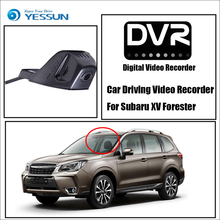 YYESSUN-Grabadora de vídeo Digital para coche, videocámara de conducción DVR HD 1080P para Subaru XV Forester, cámara de salpicadero frontal, cámara frontal 2024 - compra barato