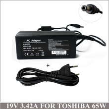 19V 3.42A 65W Carregador de Notebook Universal Power Supply For Toshiba PA3396U-1ACA PA3467U-1ACA PA3468U-1ACA PA3714U-1ACA M500 2024 - buy cheap