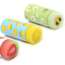 Creative Fruit Erasers Cartoon Cute Erasers Children Gift School Stationery And Office Supplies 2024 - buy cheap