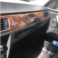 Panel de piloto de fibra de carbono para coche, accesorios de cubierta de fundición para decoración de posavasos, para BMW E90, E92, E93, E93, Serie 3 2024 - compra barato