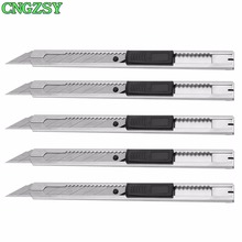 CNGZSY 5PCS DIY Art Knife Snap Off Mini Utility Knife 30 Degree Sharp Blade Opener Car Film Paper Cutter Vinyl Cutting Tool 5E02 2024 - buy cheap