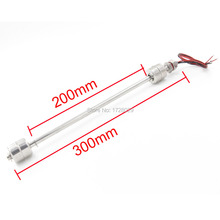300mm Float Switch Stainless Steel Horizontal  Water Level Sensor Double Ball 2024 - buy cheap