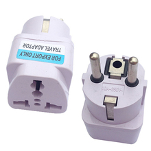 300 pcs Universal Power Adapter UK US AU to EU AC Power Socket Plug Travel Charger Adapter Converter Electrical Plug 2024 - buy cheap