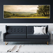 Pôster de arte em tela, pintura de parede para sala de estar, decoração sem moldura, tela de paisagem, pintura de paisagem 2024 - compre barato