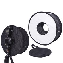 Difusor de Soft Box para Flash de anillo Macro de 18 pulgadas para Nikon, Canon, Sony, Nissin, Yongnuo, Metz 2024 - compra barato