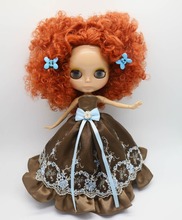 Комбинированная телесная кукла blyth, Заводская кукла из кожи загара, подходит для DIY игрушек для девочек 1769