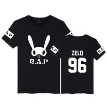 LUCKYFRIDAYF Fashion B.A.P Kpop T-shirts Printed Hip Hop Men Women T Shirts Casual Tops Tee Shirt Short Sleeve T-shirt Plus Size 2024 - buy cheap