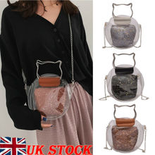 Women Ladies Bag Handbag Clear Plastic Shoulder Tote Satchel Messenger CrossBody 2024 - buy cheap