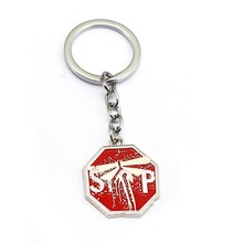 The Last of Us 2 Keychain Metal Key Ring Holder Men Car Women Bag Key Chain Pendant Chaveiro Game Jewelry 2024 - buy cheap