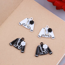 MRHUANG 10pcs/pack Colth Enamel Charms Alloy Oil drop Pendant fit for bracelet DIY Fashion Jewelry Accessories 2024 - buy cheap