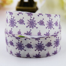 22mm 25mm 38mm 75mm Halloween spider web Cartoon Character printed Grosgrain Ribbon party decoration X-00480 10 Yards 2024 - buy cheap