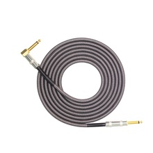 Cable de Audio MONO 6,5mm a 6,5mm 1/4 "TS Jack 6,3 6,35mm a 6,35mm macho a macho órgano electrónico, Cable de guitarra OFC trenzado 3M 2024 - compra barato