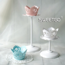 Snow cupcake сторона 10 шт./упак. полые жемчужные бумаги кекс окружающий край формы для выпечки Инструменты для торта белый/синий/розовый/серебристый 2024 - купить недорого
