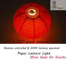 12pieces/lot  warm white remote control led paper lantern light battery operated Thanksgiving led lamps party lighting 2024 - buy cheap