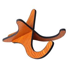 Portable Ukulele Wooden Foldable Holder Stand Collapsible Vertical Guitar Display Stand Rack Musical Instrument Part Accessories 2024 - buy cheap