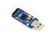 CP2102 USB to UART Module USB connector,  USB TO RS232 Development Board = CP2102 USB UART Board (type A) 2024 - купить недорого