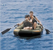 JILONG Fishman 400 set ,4 Person fishing boats 295*128*43cm inflatable outdoor boat 1pair Aluminum oar 1pump with repair patch 2024 - buy cheap