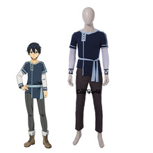 Sword Art Online Alicization Kirigaya Kazuto Tops Pants Uniform Outfit Anime Cosplay Costumes 2024 - buy cheap