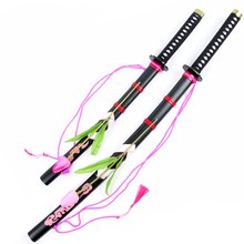 Anime Touhou Project Youmu Konpak Wooden Sword Cosplay Weapons for Halloween Stage Performance Prop 2024 - buy cheap