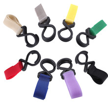 High Quality Convenient Plastic Baby Stroller Accessories Pram Hooks Pushchair Car Hanger Hanging Strap 8 Color 2024 - buy cheap