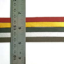 Cordón de cuero de imitación coreano para FXU004-02, cuerda de cordón de cuero de imitación, 100CM, 8mm, negro, marrón, Rojo 2024 - compra barato