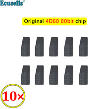 10 pçs/lote original id4d60 4d60 chip 80bit grande capacidade transponder do carro chip de carbono para ford/mazda id60 80bit 2024 - compre barato