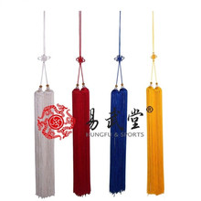 Yiwutang artes marciais produtos de alta qualidade kung fu espada borla, chinês tradicional 60cm longo tai chi espada borla 2024 - compre barato