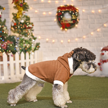 Navidad abrigo de perro gato chaqueta traje ropa de invierno de algodón otoño cachorro perro gato ropa XS-XL envío gratis 2024 - compra barato