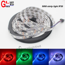 5M LED Strip Light 12V SMD RGB 5050 IP20 Non-Waterproof 300 leds Flexible Tape 2024 - buy cheap