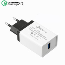 quick charge 3.0 fast usb charger for iphone 7 8 Plus X QC 3.0 Phone Charger For Samsung Xiaomi redmi 6a Mi8 Huawei mate 20 pro 2024 - buy cheap