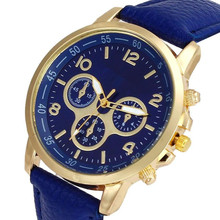 2018 Unisex Casual Watches Women Casual Roman Numeral Watch For Men Women Leather Quartz  Analog Wrist Watch relogio Clock # W 2024 - buy cheap