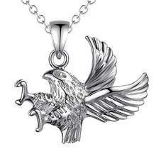 2016 new design Silver color eagle pendant necklace fashion jewelry birthday gift for woman good quality Factory Outlet 2024 - buy cheap