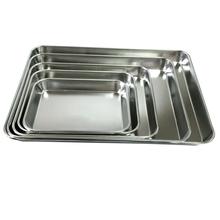 Rectangle Bakeware Oven Pan Cake Cookies Pizza Stainless Steel Baking Tray Plate Baking Dishes and Pans useful moule gateau 2024 - buy cheap