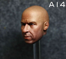 1/6 scale Van Diesel Head Sculpt Fast & Furious 8 Headplay Head Carving for 12" Action Figure Doll Collection Toys 2024 - buy cheap